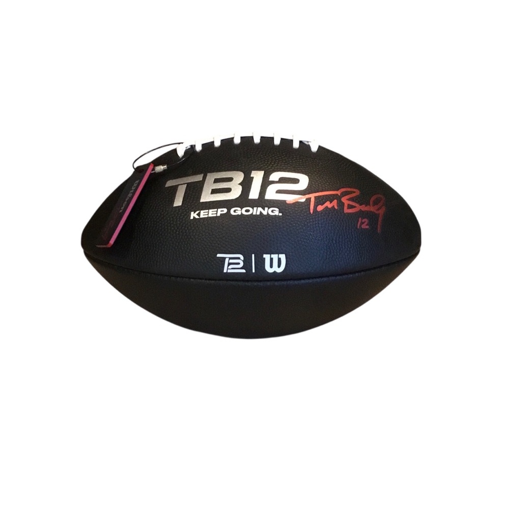 NEW TB12 x Wilson Limited Edition LFG Collector’s Signature Football #140/300
